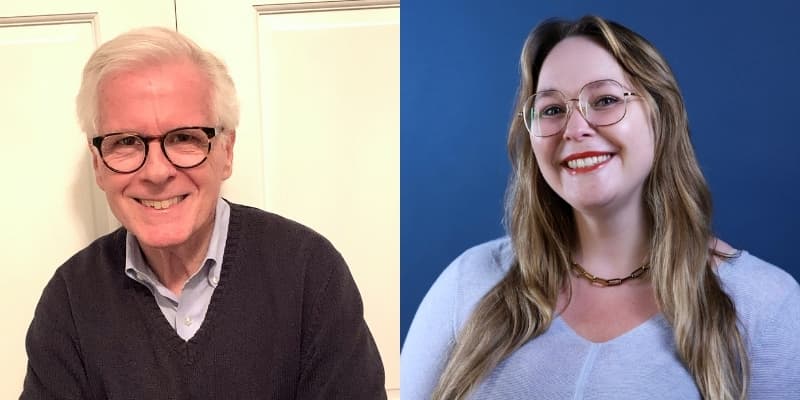 Thomas Mallon with Katie Campbell